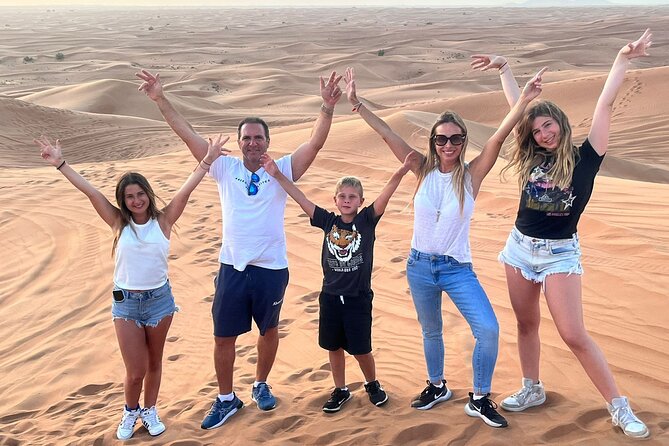 Dubai Red Dunes Safari, ATV, Camel ride, BBQ at Desert Camp - Camel riding and the camp welcome