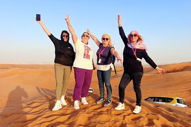 Dubai Red Dunes Safari, ATV, Camel ride, BBQ at Desert Camp - Guides Javed and Muhammad Shahid make a difference