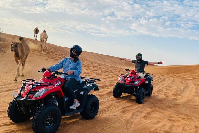 Dubai Red Dunes Safari, ATV, Camel ride, BBQ at Desert Camp - How the timing works