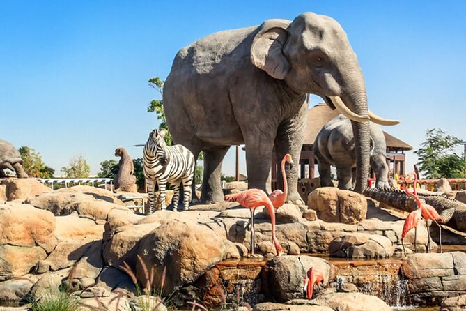 Dubai Safari Park - Al Wadi Starts the Walking Route