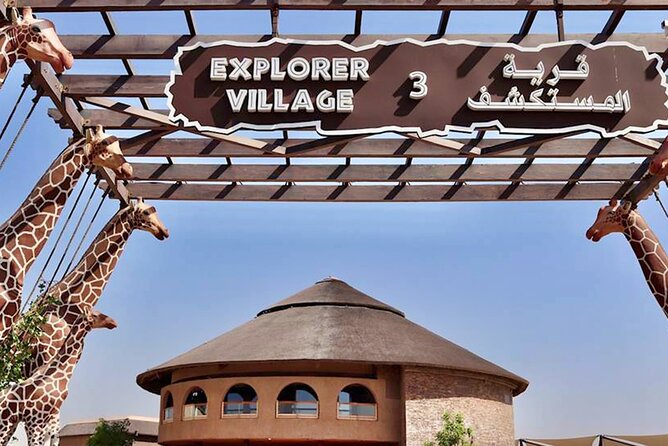 Dubai Safari Park - Unlimited Train Rides Make the Large Site Easier