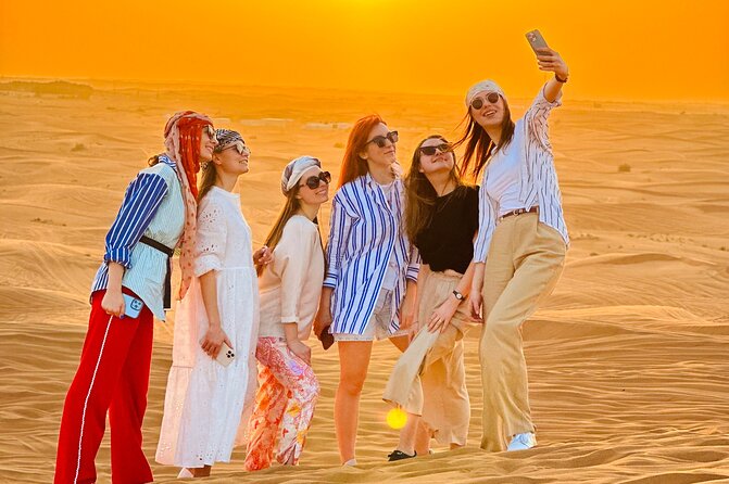 Dubai Sunset Red Dune Desert Safari, Sandboarding and Camel Ride - Hotel pickup and the ride toward the desert