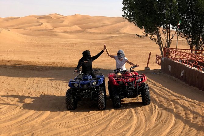 Dubai: Unique SUNSET Quad Bike Red Dunes Safari - Why Lahbab makes a better afternoon than a quick city excursion