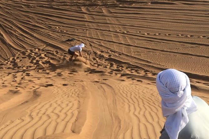 Dubai: Unique SUNSET Quad Bike Red Dunes Safari - The quad-bike hour at Lahbab