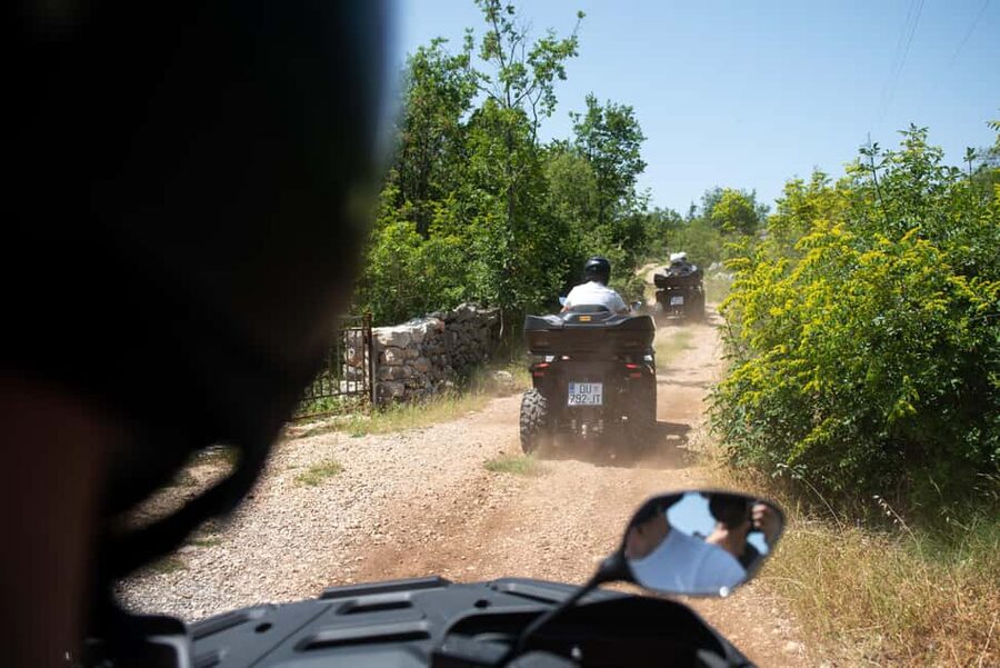 Dubrovnik: 2 Hour Countryside ATV/Quad Safari with pickup - The first viewpoint opens up Dubrovnik’s wider setting