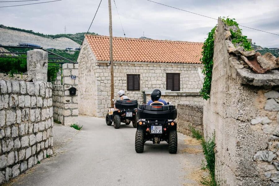 Dubrovnik: 3-hour ATV Safari Tour with Hotel Transfers - Strinčjera fortress and the Elafiti Islands