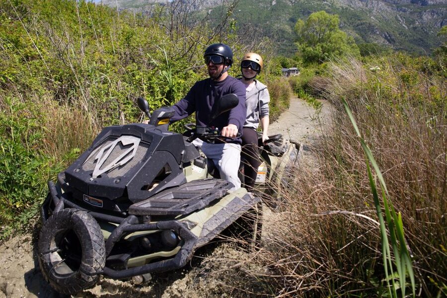 Dubrovnik: Kojan Koral ATV Quad Safari with transport - What the Can-Am ride feels like