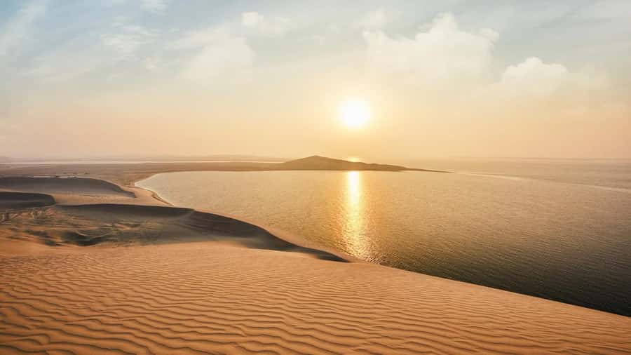 Dune Bashing &Beyond The Ultimate Desert Safari From Doha - The Inland Sea, where the route earns its keep