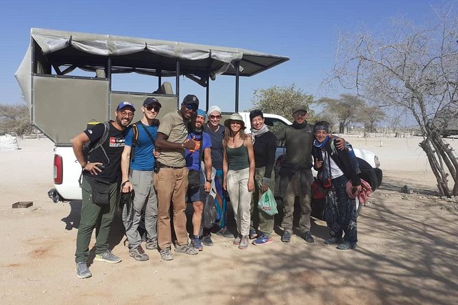 ETOSHA PARK SAFARI with local guides in 9-seater 4x4s - Starting at Anderson Gate and saving road time