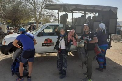 ETOSHA PARK SAFARI with local guides in 9-seater 4x4s