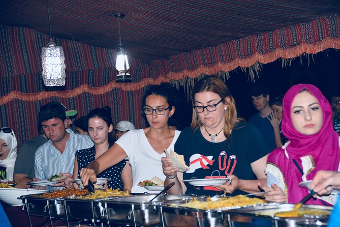 Evening Desert Safari Abu Dhabi with Hot BBQ Dinner - Tanoura and belly dance performances