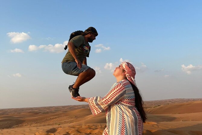 Evening Desert Safari Camel Ride Dinner Live Shows in Abu Dhabi - The Bedouin-style camp and its small details