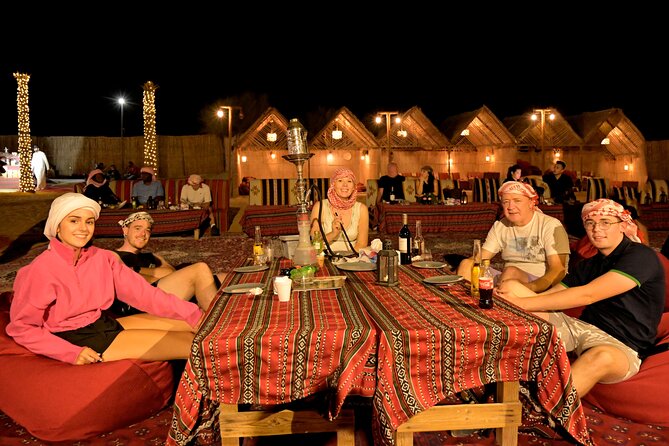 Evening Desert Safari in Dubai, Sandboard & BBQ Dinner - Two hours of dune bashing at Lahbab