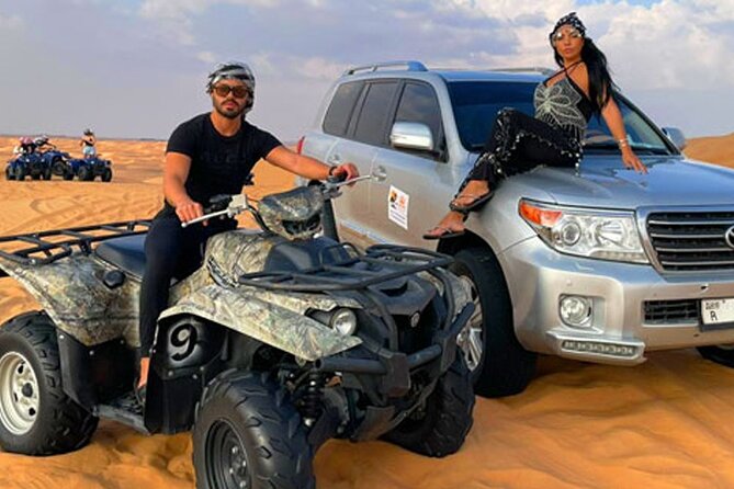 Evening desert safari with camel ride and BBQ dinner - The camp mixes culture with sales pitches