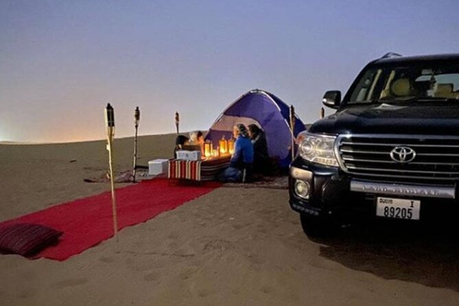 Evening desert safari with camel ride and BBQ dinner - Four shows under the desert sky
