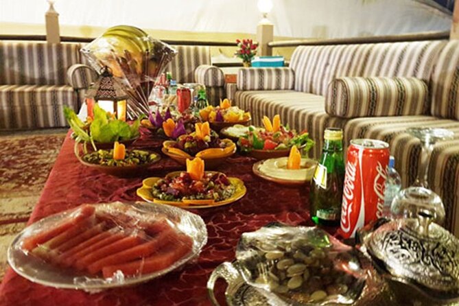 Evening desert safari with camel ride and BBQ dinner - Sunset stops, sandboarding, and optional quad bikes