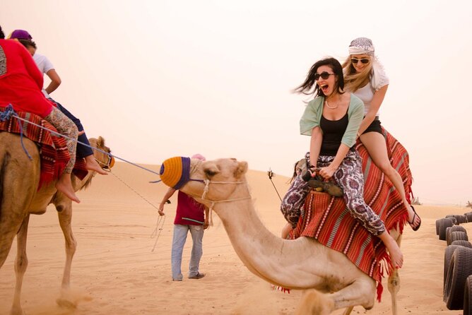 Evening Dubai Safari with BBQ, Dance Shows & Quad Biking optional - Entering the Bedouin-style camp at Al Awir