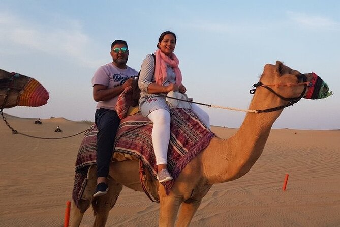 Exhilarating Desert Safari, Including BBQ Dinner from Dubai - Timing, transport, and group size