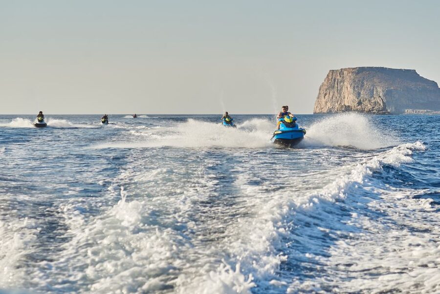 Falasarna: Jet Ski Safari to Balos Beach - One hour in Balos Lagoon