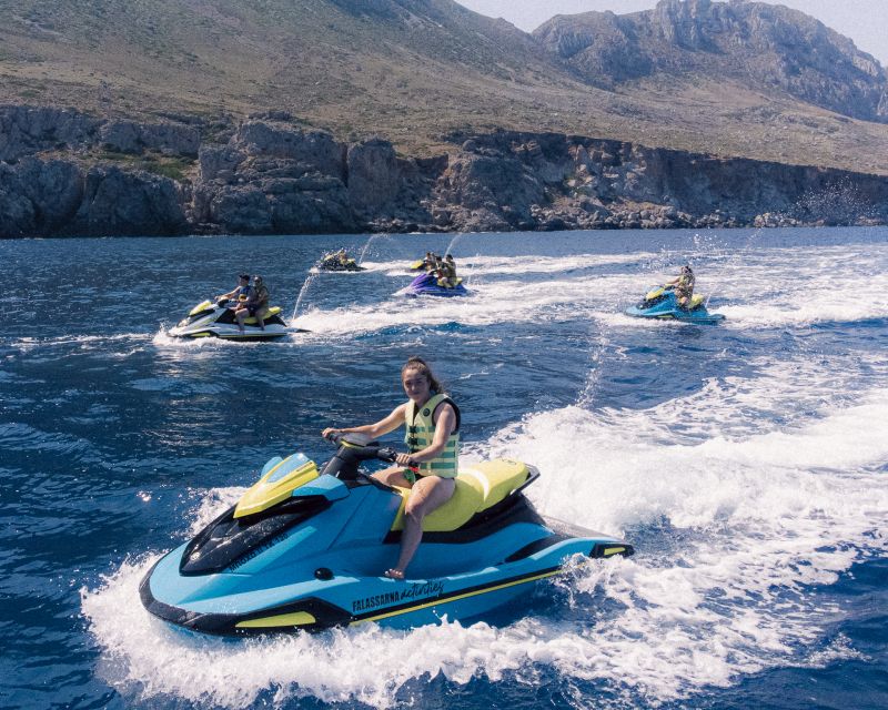 Falasarna: Jet Ski Safari to Balos Beach - The Gramvousa pass and shipwreck views