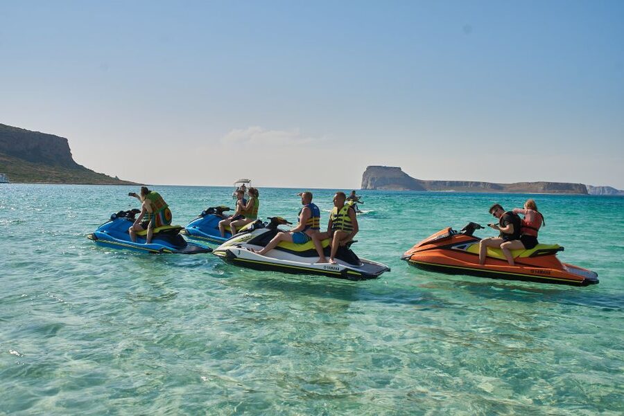 Falasarna: Jet Ski Safari to Balos Beach - What the ride feels like in different weather