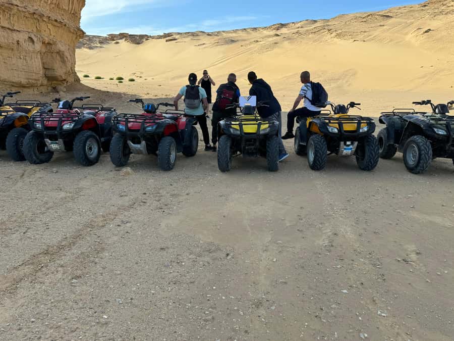 Fayoum: Qarun Sahara Safari With( ATV ) Quad bike From Cairo - What the guide support feels like