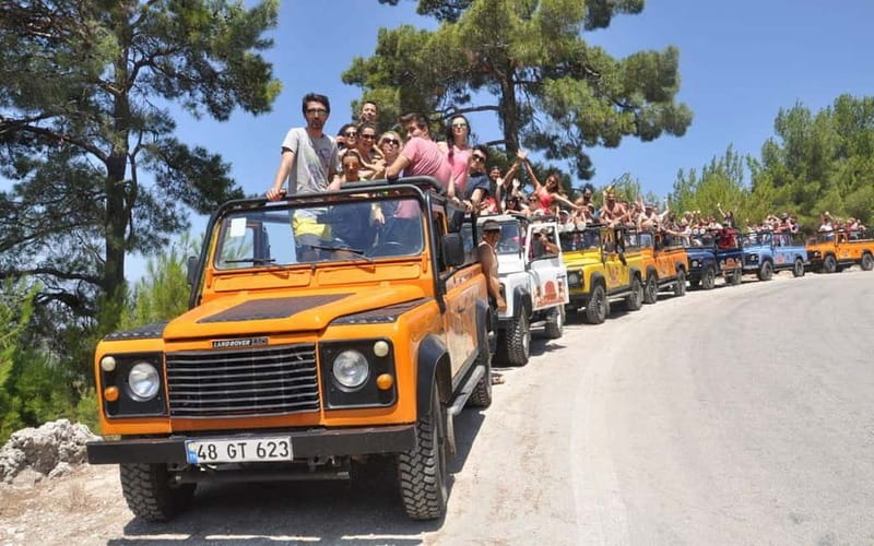 Fethiye: Jeep Safari Tour with Tlos, Saklikent, and Mud Bath - A full day of ruins, river water, and road dust