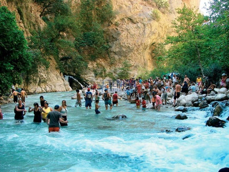 Fethiye: Jeep Safari Tour with Tlos, Saklikent, and Mud Bath - Saklikent Canyon and the cold Taurus Mountain water