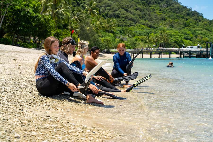 Fitzroy Island: Full-Day Ferry & Snorkel Safari Guided Tour - Welcome Bay and the island’s quieter side