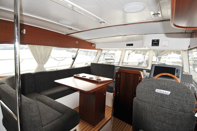 Fjord Sea Safari with Fishing from Bergen - A small Viknes boat instead of a big cruise ship