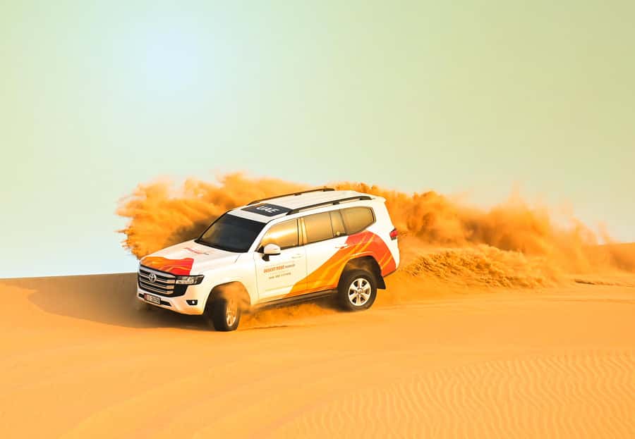 From Abu Dhabi: Dune Bashing Desert Safari - Key points at a glance