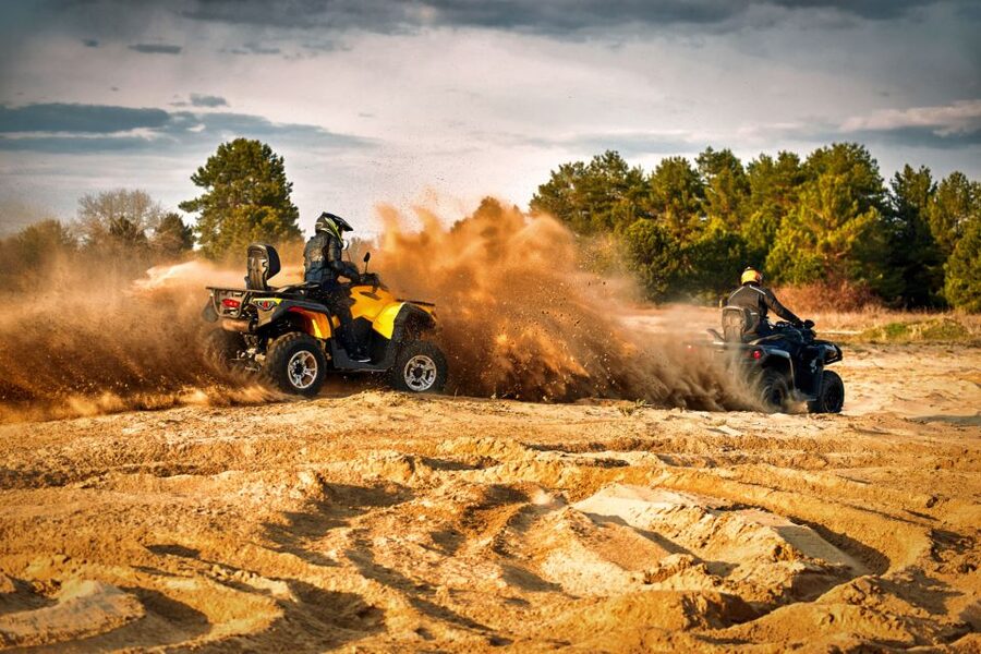 From Agadir or Taghazout: Quad Biking Safari Desert Trip - Ninety minutes across sand, stone, and dunes