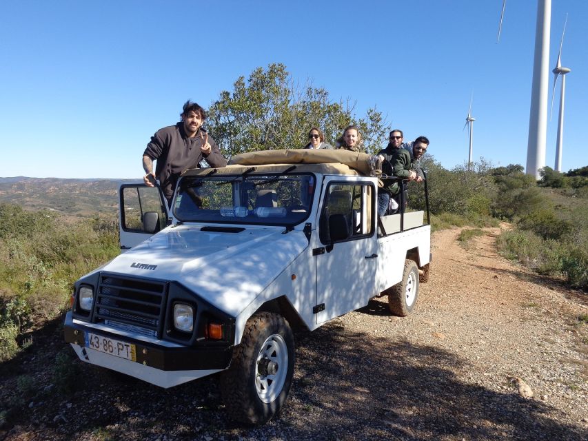 From Albufeira: Half-Day Algarve Jeep Safari - Honey, jam, piri piri, and Medronho