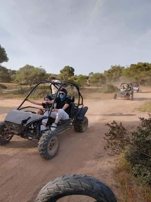From Antalya: Desert Buggy Safari Near the City Center - The quad-bike briefing and first turns