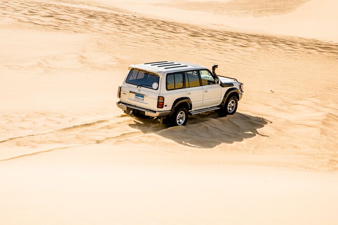 From Cairo 4x4 Safari, Camel Ride, Magic Lake, Waterfalls & Lunch - Wadi El Rayan waterfalls and the Mudawara Mountains
