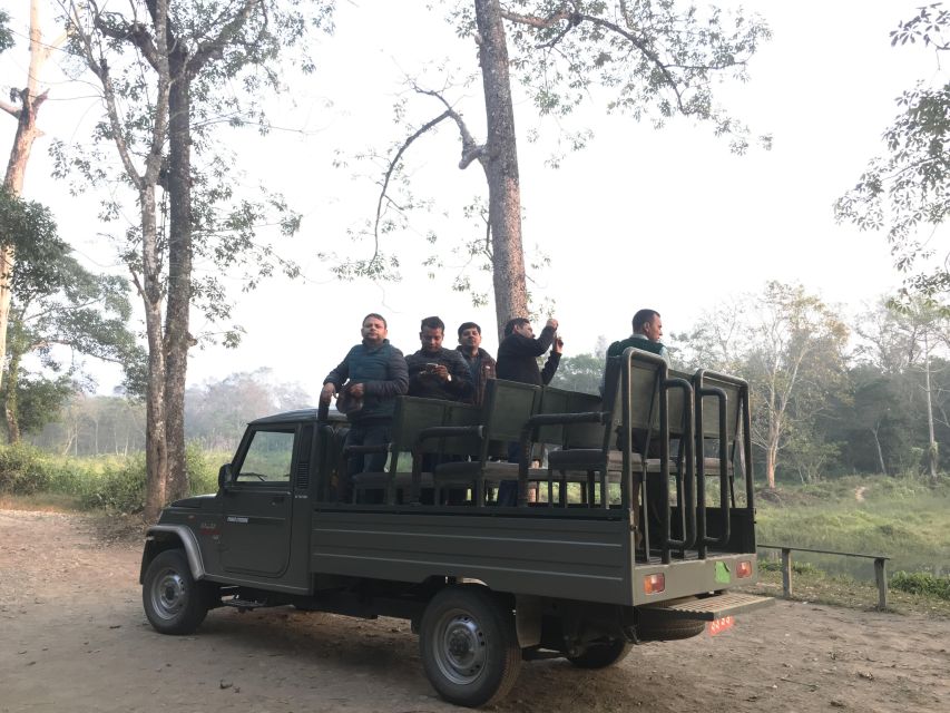 From Chitwan : Jeep Safari,Canoeing,Forest walk Day Tour - A 45-minute canoe ride on the Rapti River