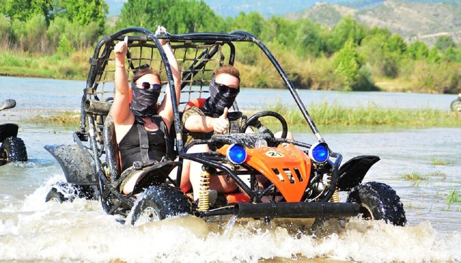 From city of Side: Taurus Mountains Buggy Safari - Leaving Side for the Taurus Mountains