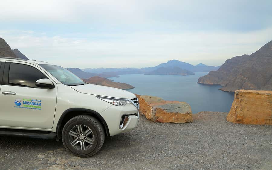 From Dubai: Musandam Khasab Tour with Boat Trip and Safari - Khor Sham and the dhow ride
