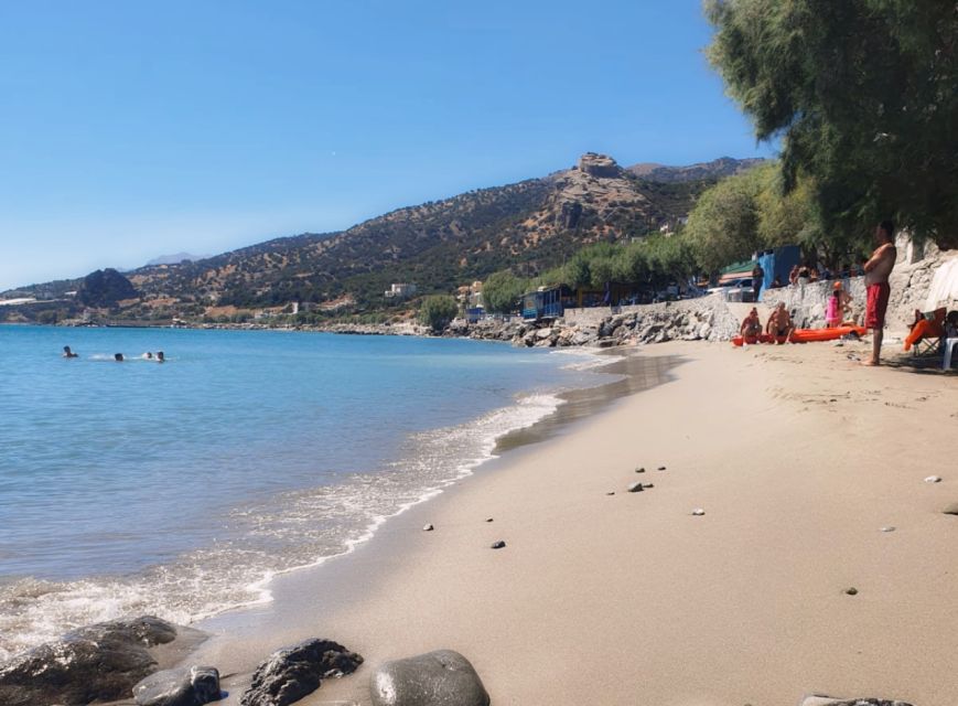 From Heraklion: Matala Beach - Caves & winery Full Day tour - Wine first, Matala after