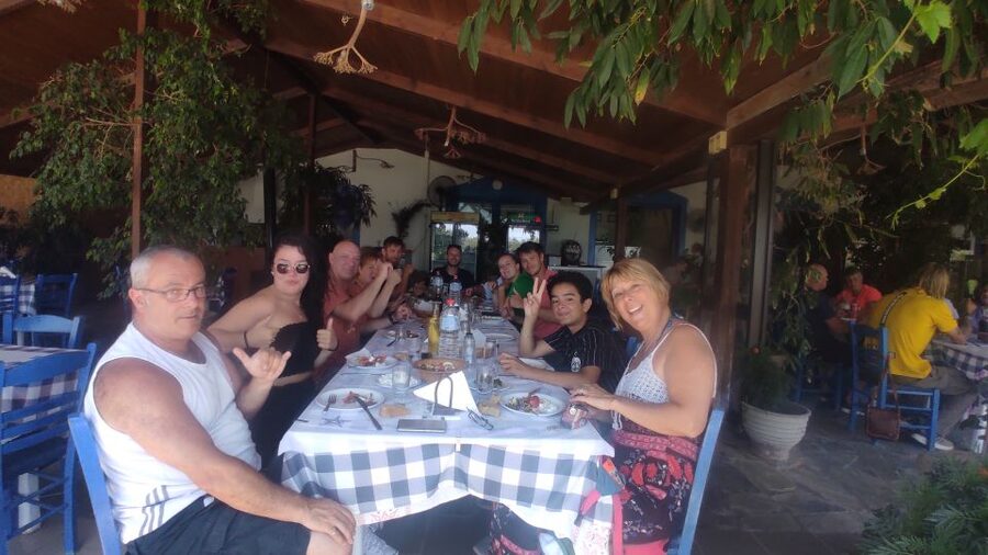 From Heraklion: Matala Beach - Caves & winery Full Day tour - A family winery among vines and olive trees