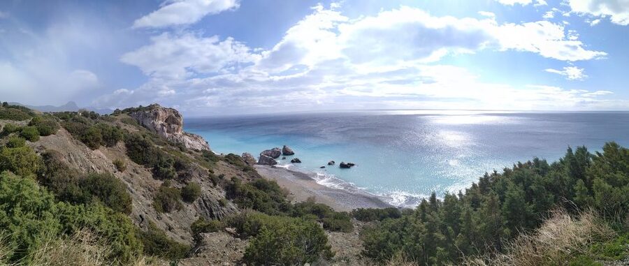From Heraklion: Matala Beach - Caves & winery Full Day tour - A Cretan lunch at a local taverna