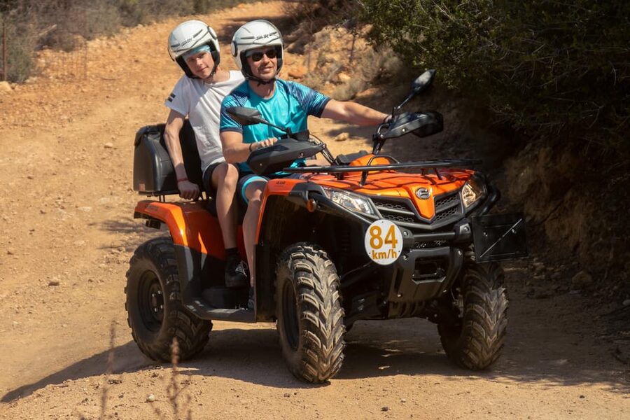 From Heraklion: Quad Safari Wild Crete Day Tour - A final swim near Hersonissos