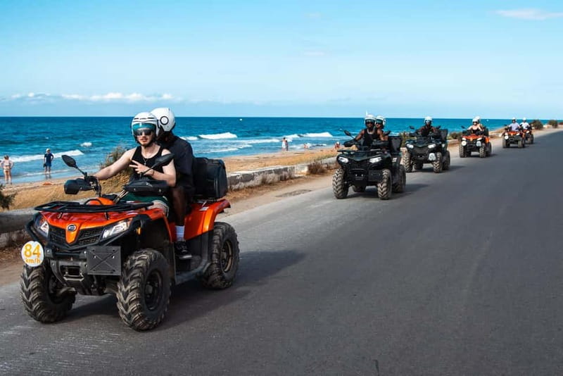 From Heraklion: Quad Safari Wild Crete Evening Tour - Four Hours From Hersonissos to Sunset Country