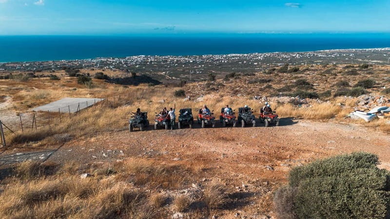 From Heraklion: Wild Crete Quad Safari 3-Hour Adventure - Along the Hersonissos coast by quad