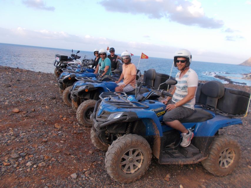 From Hersonissos/Malia: Guided Sunset Quad Safari - Saint Peter and the climb inland