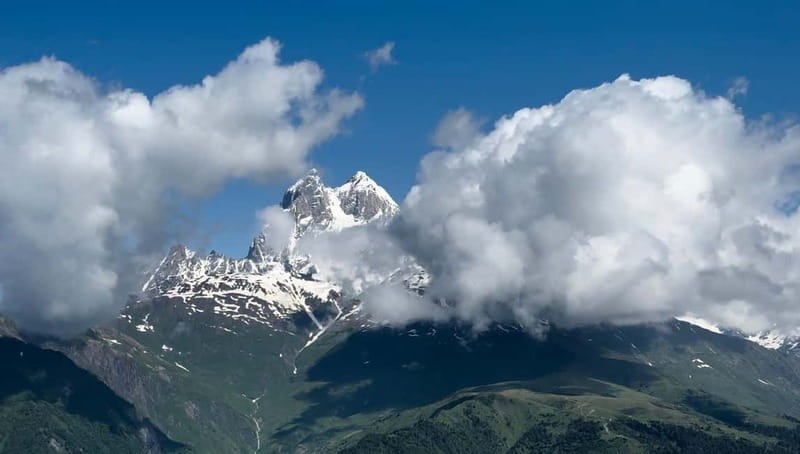 From Kutaisi: Svaneti Mountain Villages 2-Day 4x4 Safari - Mestia: towers, food, and a proper mountain town