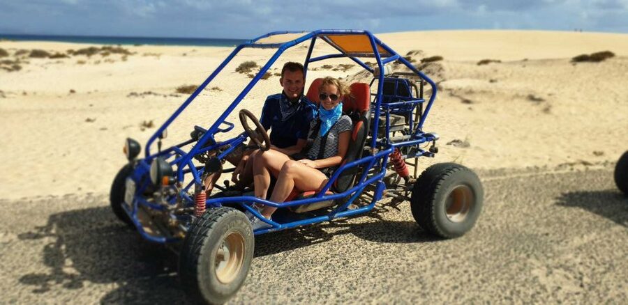 From Lanzarote: Corralejo Buggy Safari - The 30-Minute Boat to Corralejo