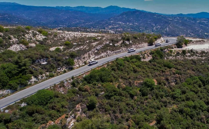 From Limassol: Grand Tour Jeep Safari - Pano Lefkara, lace, silver, and stone lanes