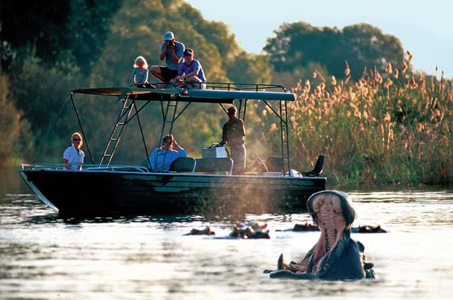 From Livingstone: Victoria Falls River Safari - The fast part: riding the Zambezi rapids