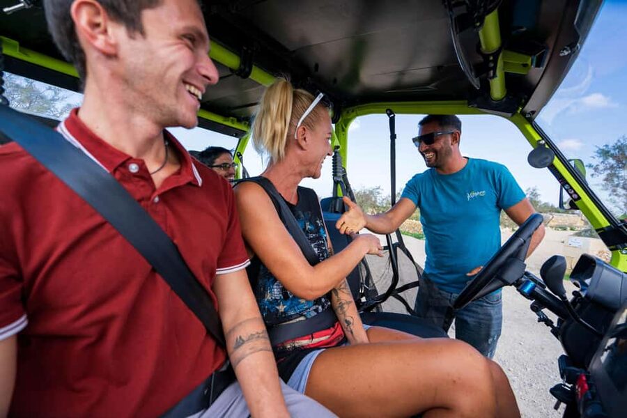 From Malta: All Inclusive Gozo Jeep Safari Tour + Comino - Ta’ Ċenċ Cliffs and Xlendi set the tone